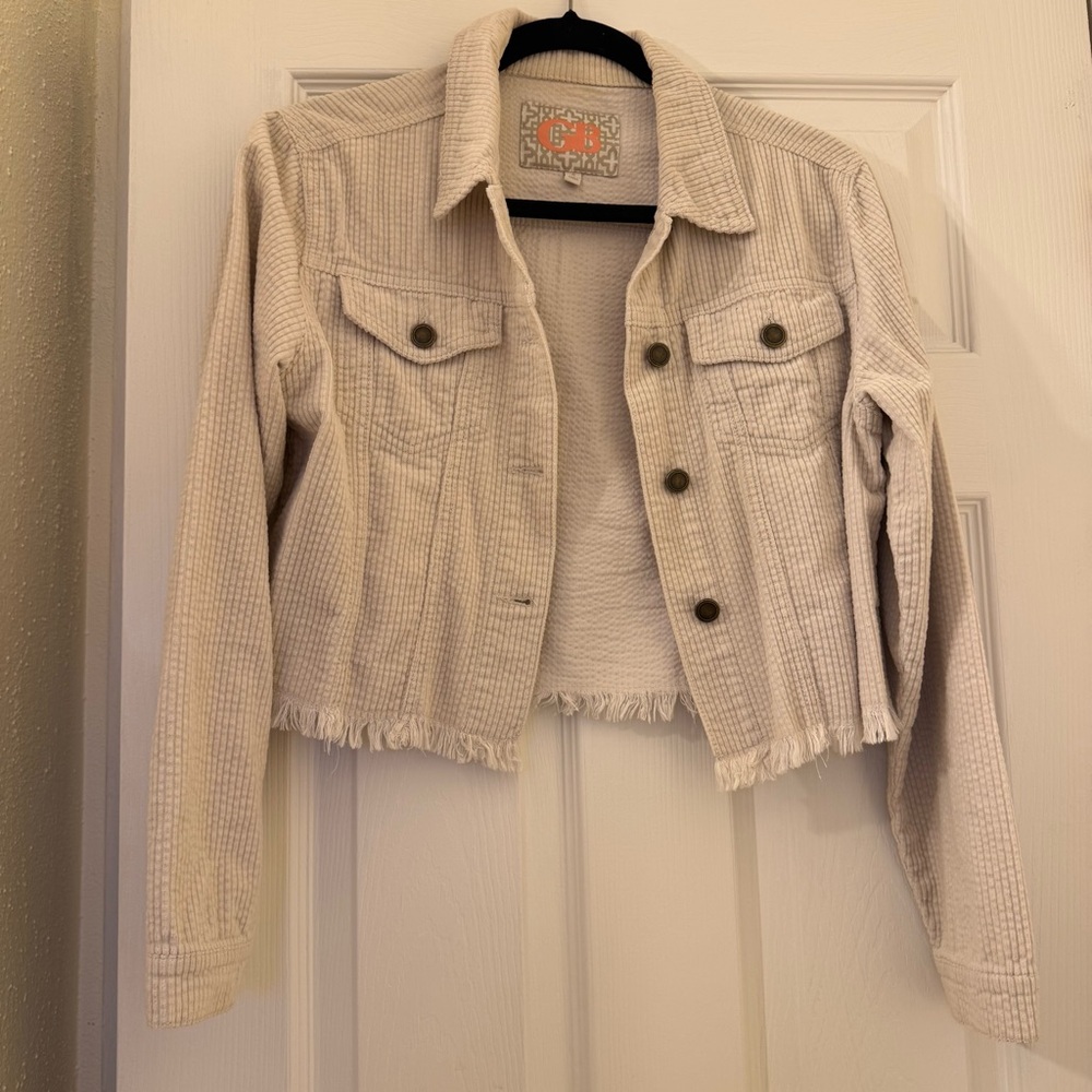 Women's Cream Jacket and Pants Set
